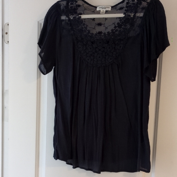 JohnPaulRichard Tops - JohnPaulRichard Black Lace Blouse